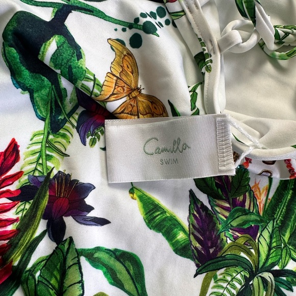 Camilla Swimwear Daintree Darling Tie Back One Piece With Trim - Picture 14 of 15